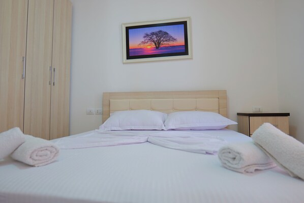 アパートメント バルコニー | WiFi (無料)、ベッドシーツ