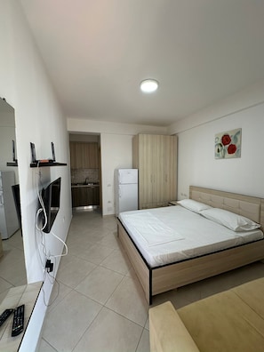 Studio | Free WiFi, bed sheets - Almare Apartments (Orikum)