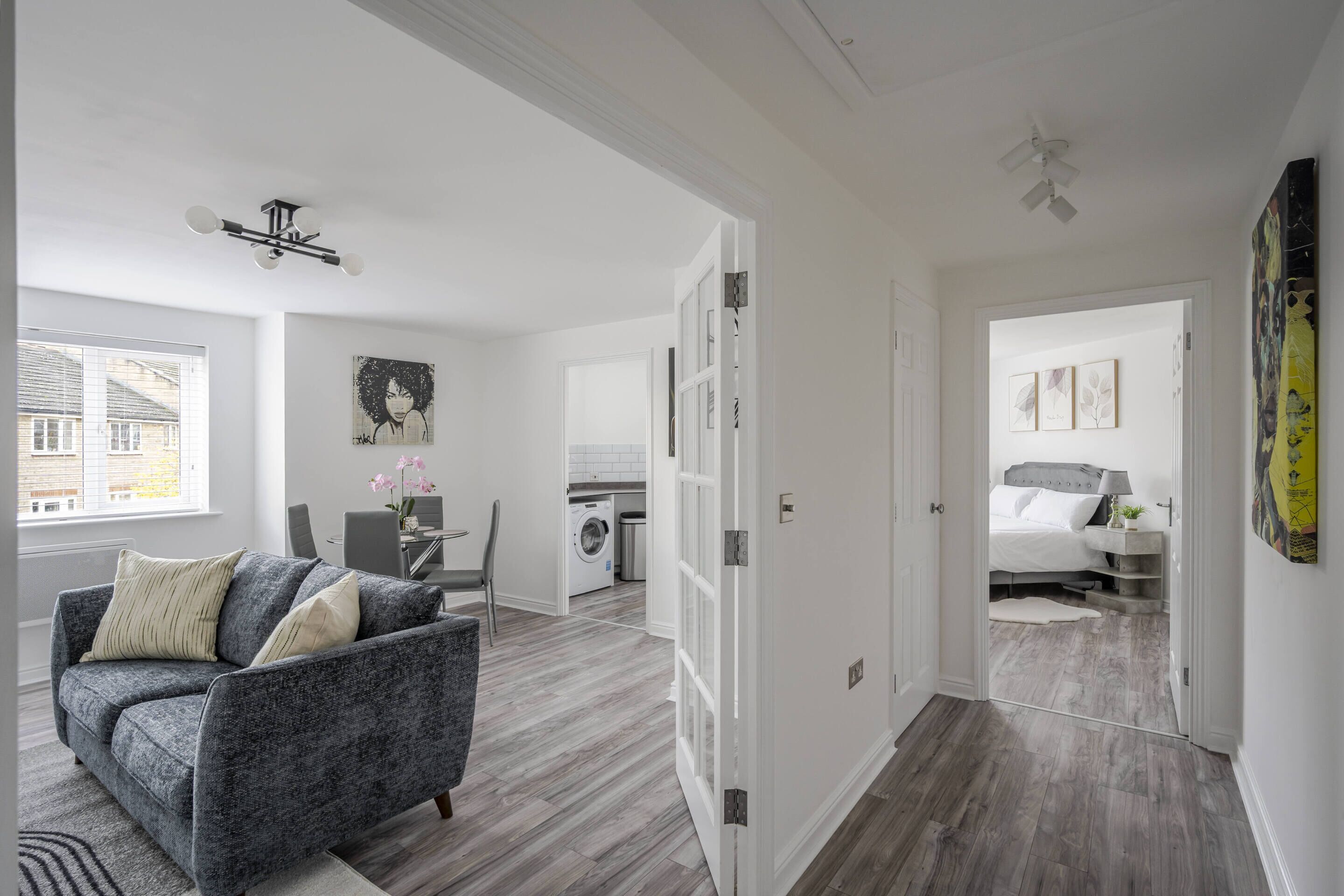 Corridor - Entrance to Living Room + Second Bedroom