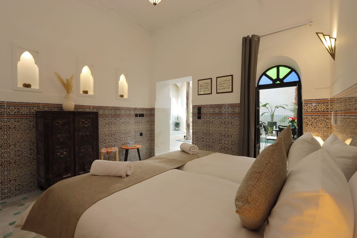 Standard Double Room, Courtyard View | In-room safe, blackout curtains, free WiFi