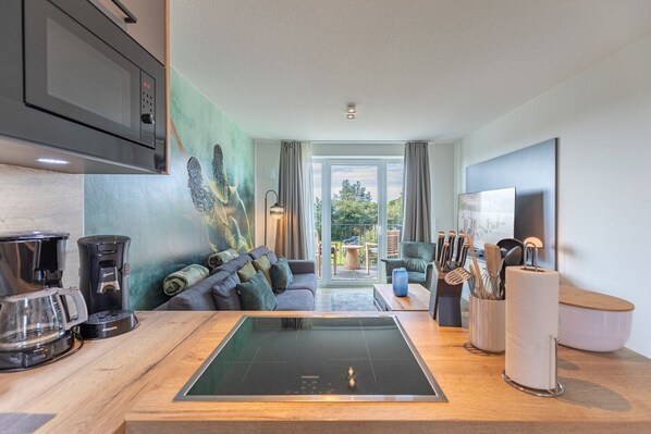 Smart TV, DVD player - Luxusapartement mit Meerblick (Nordstrand)