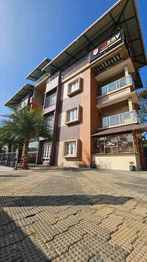 Façade de l’hébergement