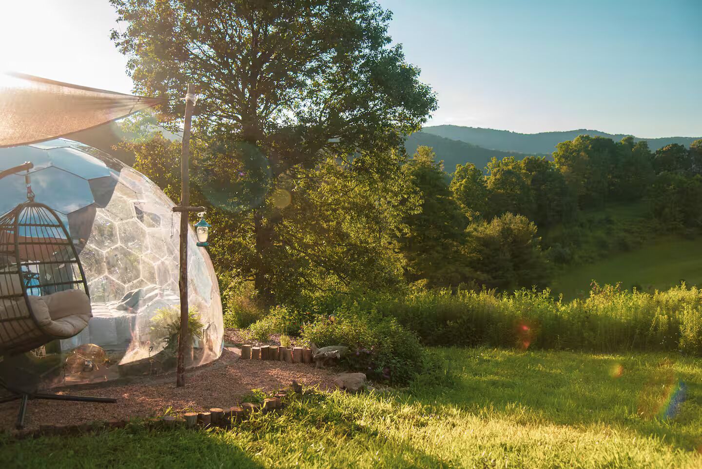 Overnattingsstedets uteområder