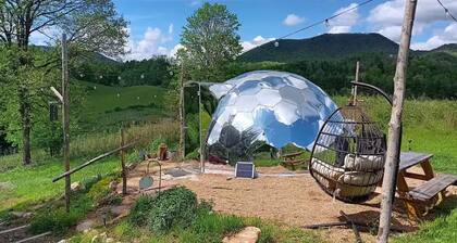 Geodesic Dome Glamping in Laurel Bloomery, TN