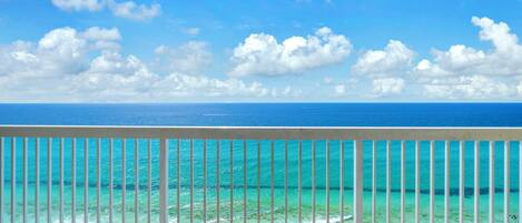 Emerald waters meet blue skies