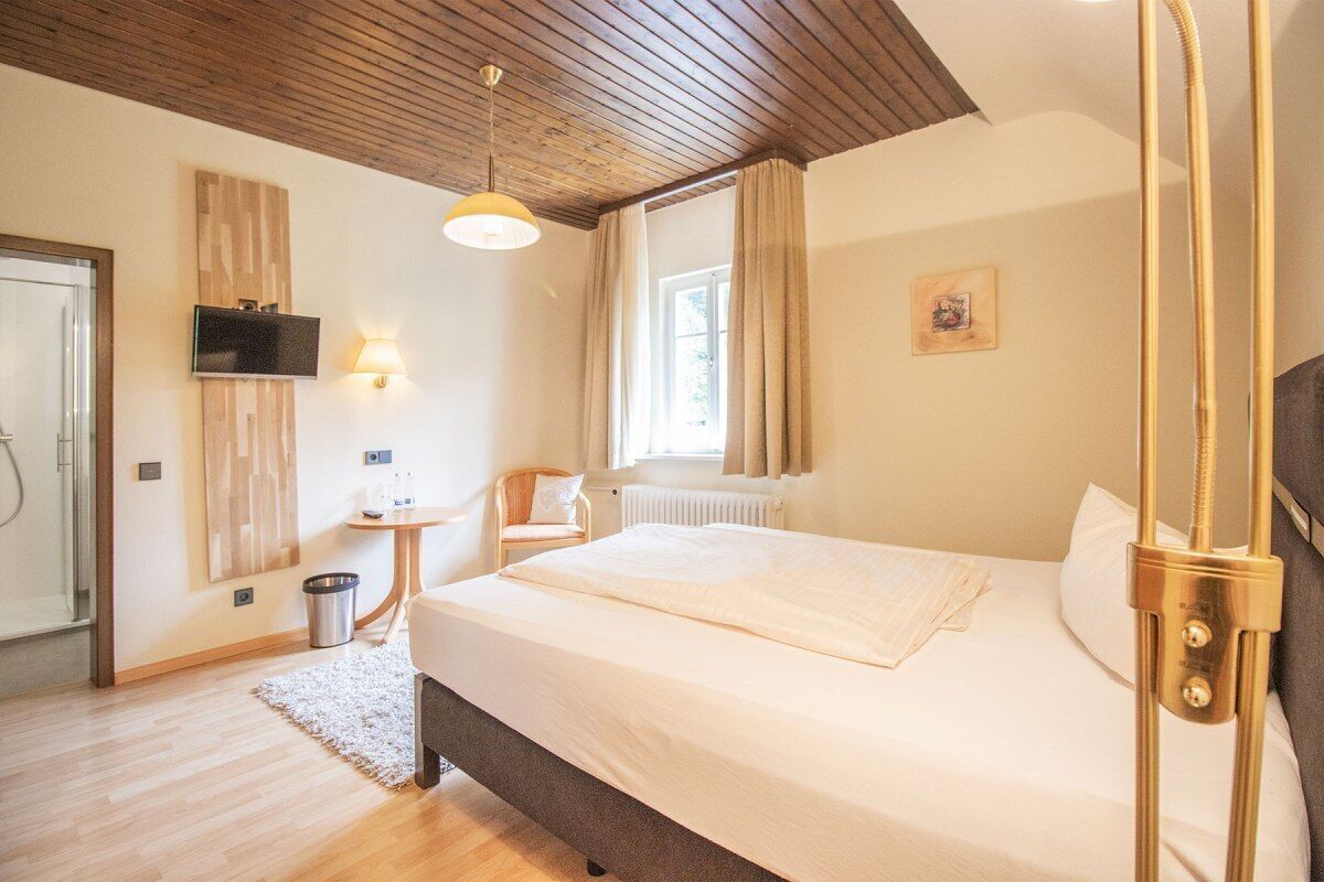 Habitación individual, vista al patio | Caja de seguridad en la habitación, cortinas blackout y wifi gratis 