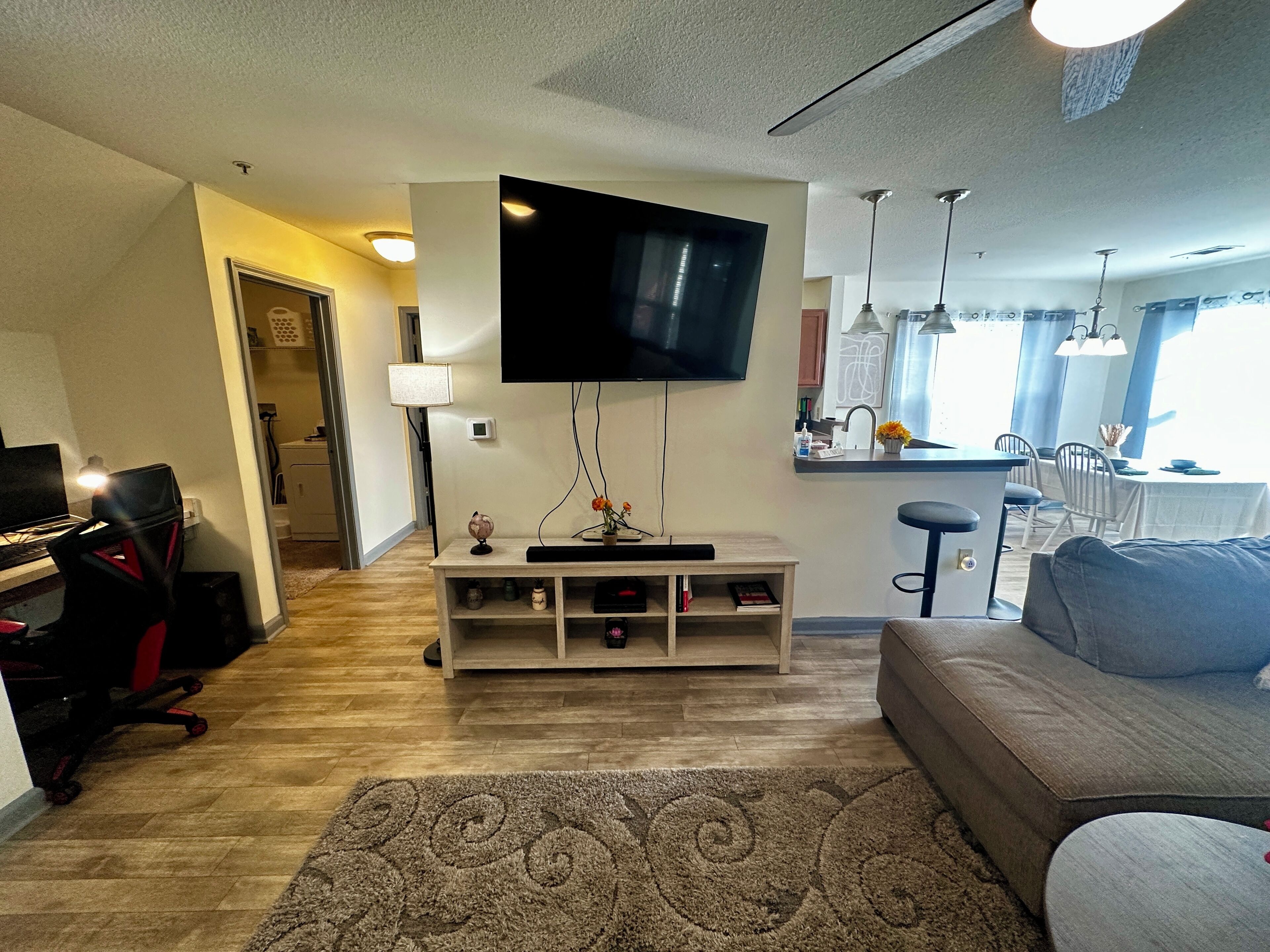 Smart TV, videojuegos, estéreo y monitor de computadora 