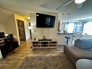 Smart TV, video games, stereo, computer monitors