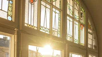 Blick von der Unterkunft