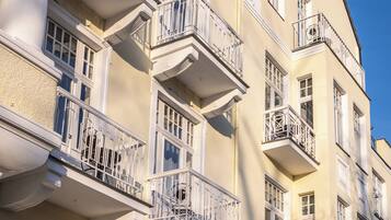 Fassade der Unterkunft