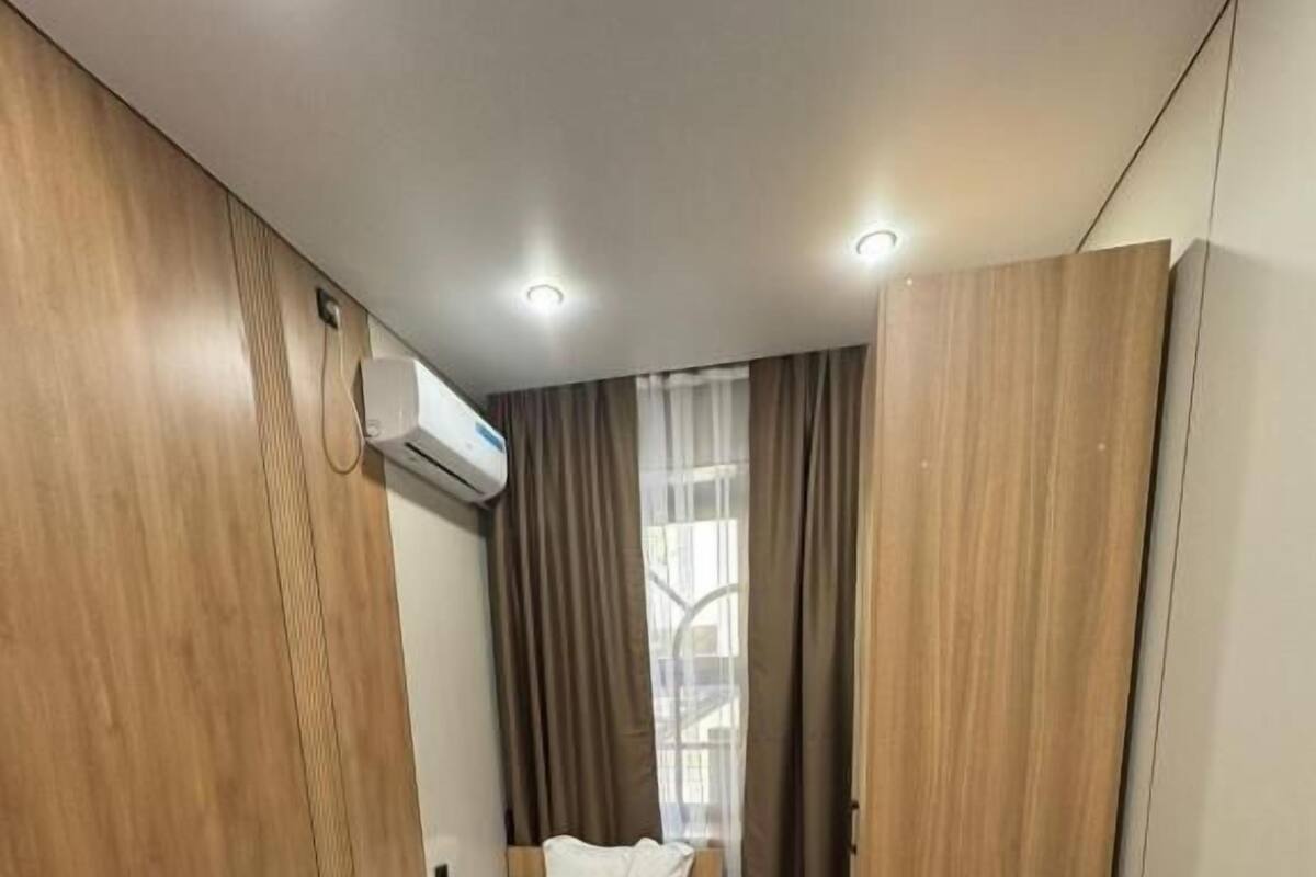 In-room safe, desk, laptop workspace, iron/ironing board