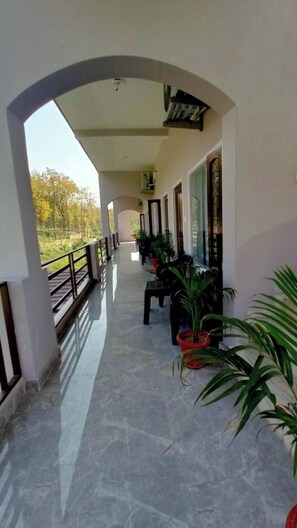 Terrace/patio - Two Private Rooms w/ Balcony in Naturalist's Home (Teda)