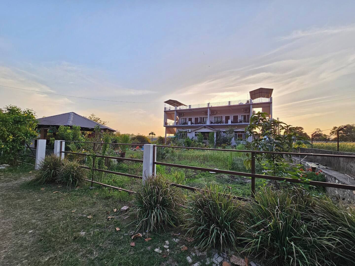 Enceinte de l’hébergement