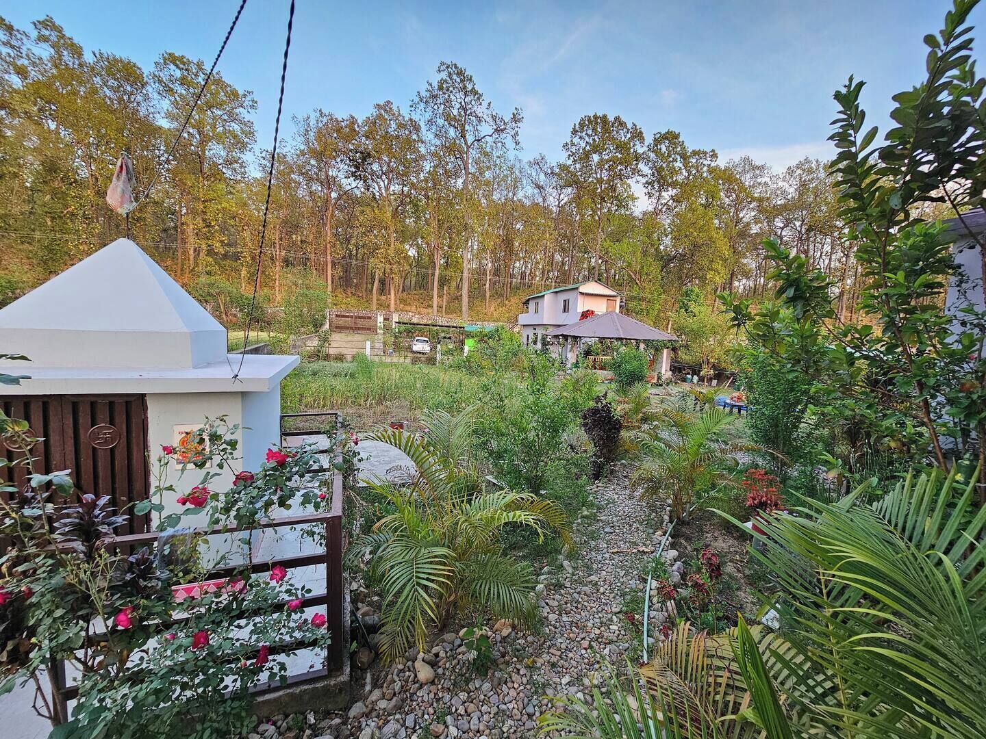 Overnatningsstedets område