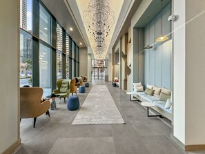 Interior - Skyline Escape 2 bedroom with Burj Khalifa View (Business Bay)