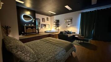 Deluxe suite, uitzicht op tuin | Gratis wifi