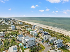 Aerial view - Beach House - Our Cabana by PHG (Port St. Joe)