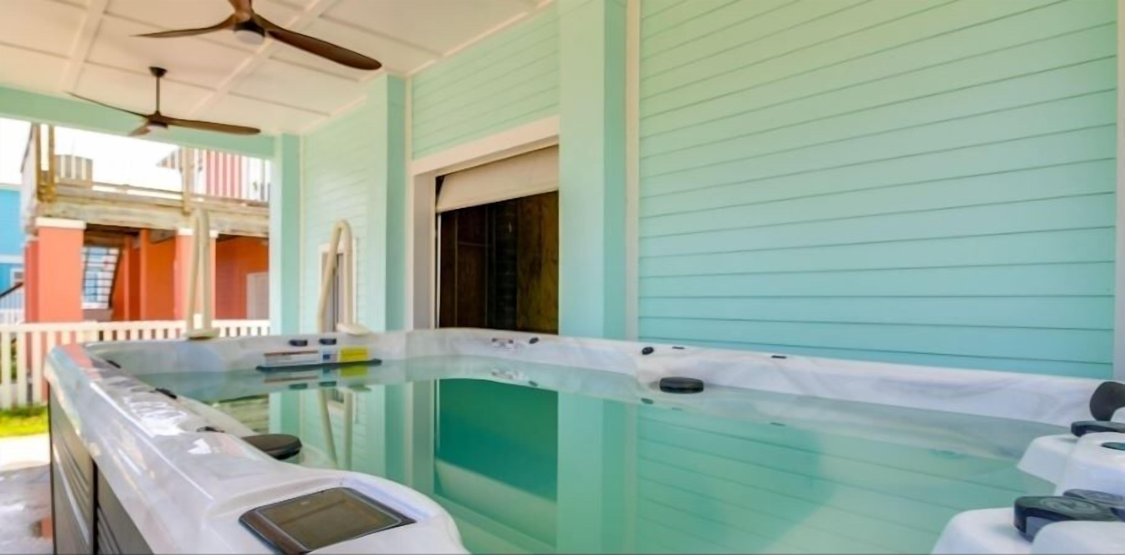 Bain à remous intérieur