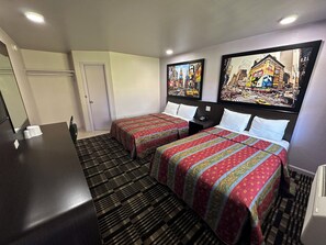 Double Room, 2 Double Beds, Non Smoking | Free WiFi