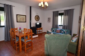 تلفزيون، مدفأة