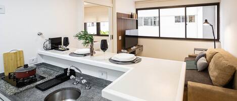 ビジネス アパートメント | 専用キッチン