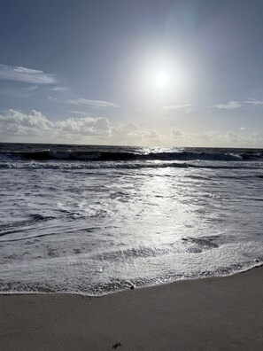 بالقرب من الشاطئ