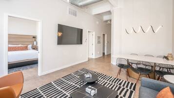 Appartement, plusieurs lits, cuisine, vue ville (The 333 Suites 201) | Intérieur