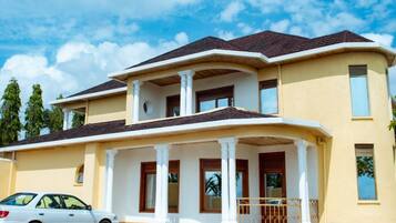 Fassade der Unterkunft