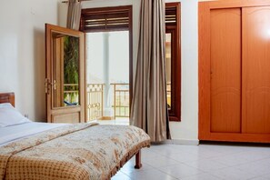 Chambre Double Classique, balcon, vue ville