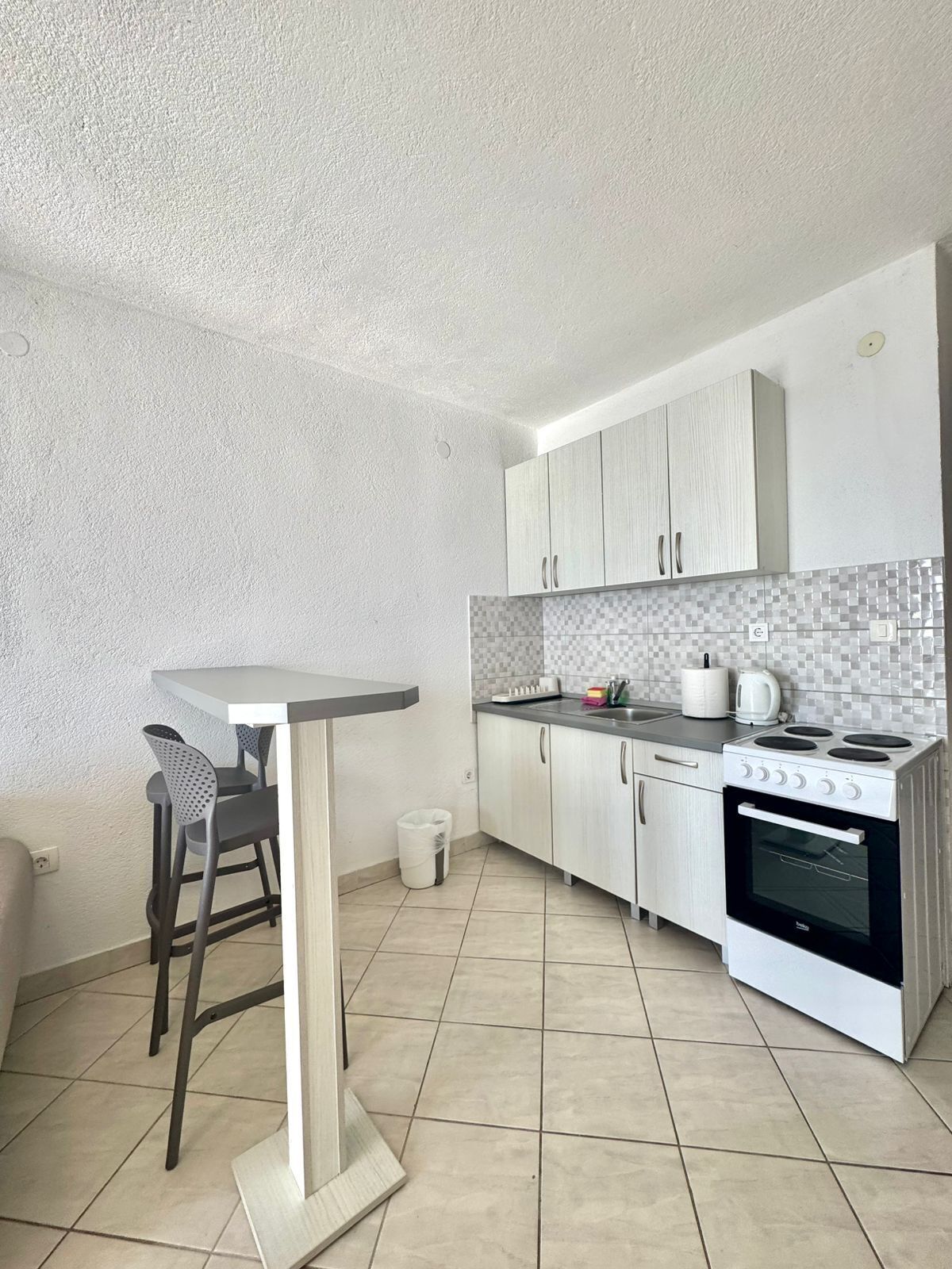 Lägenhet Standard - balkong - havsutsikt | Eget kök | Stort kylskåp, spishäll och grytor/köksredskap