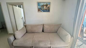 Deluxe Apartment, Balcony | Desk, laptop workspace, free WiFi