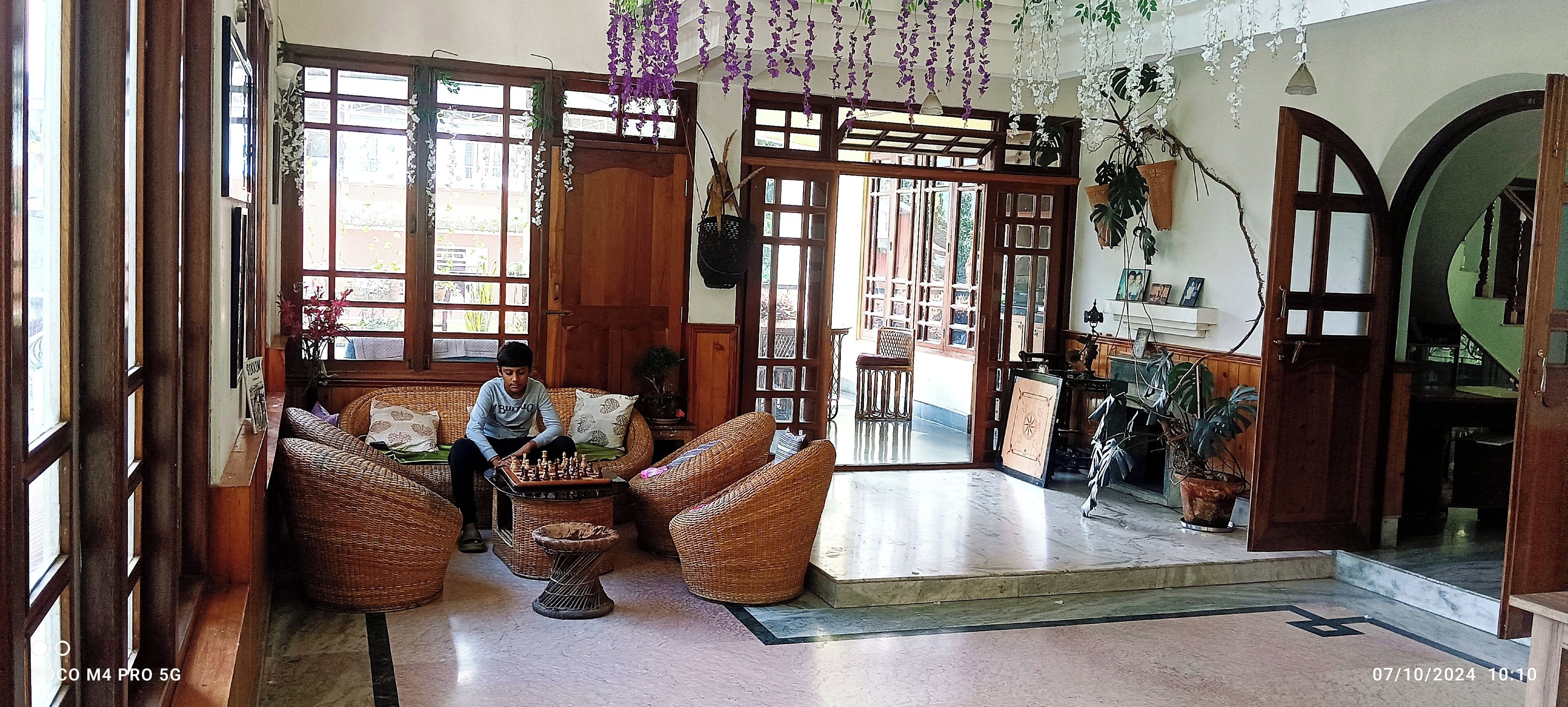 Kamar Double Deluks, balkon, pemandangan gunung | Area keluarga