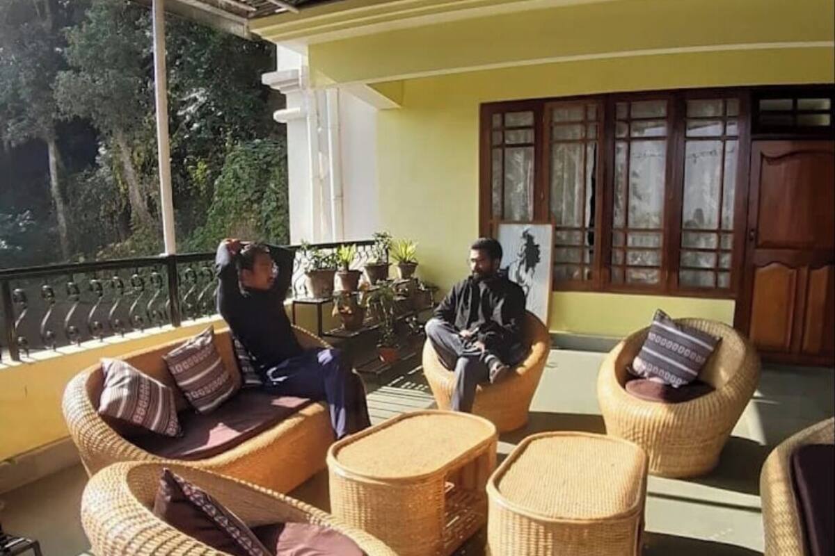 豪華雙人房, 陽台, 山景 | 露台/庭院