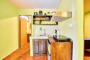 Villa, vistas al jardín | Cocina privada