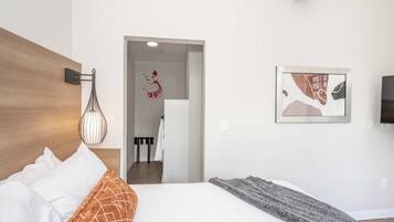 Apartment, Multiple Beds, Kitchen, City View (The 333 Suites 202) | 2 bedrooms, individually decorated, individually furnished