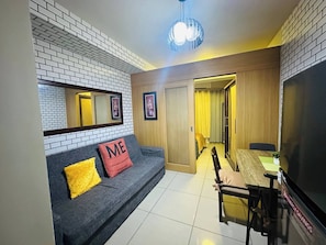 Apartment, 1 Schlafzimmer, Raucher | Wohnzimmer