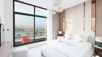 1 slaapkamer, een strijkplank/strijkijzer, internet, beddengoed