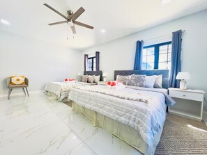 4 habitaciones, tabla de planchar con plancha y wifi gratis