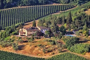 Exterior - Farmhouse in Chianti: Apartment 4 places, Swimming Pool and Wi-Fi Free (Florence)