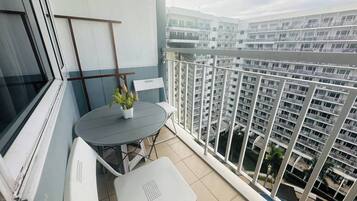 Căn hộ, 1 phòng ngủ, hút thuốc | Ban công