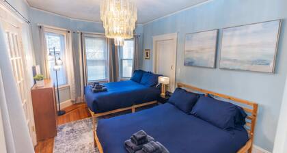 Old Brookline Charm 5 min Longwood In-Unit Laundry