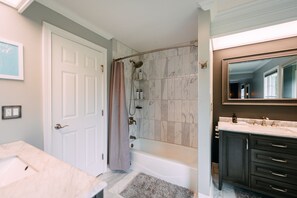 Hair dryer, towels - The White House | Hocking Hills, Hot Tub, Theater (Logan)