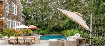 Spacious Bridgehampton Escape with Resort-Style Backyard Oasis