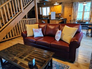 Télévision, cheminée