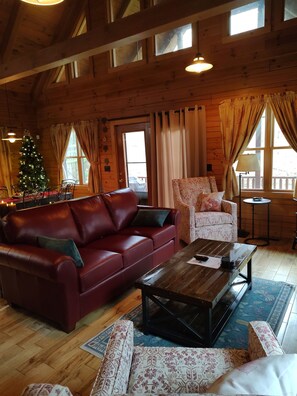 Télévision, cheminée