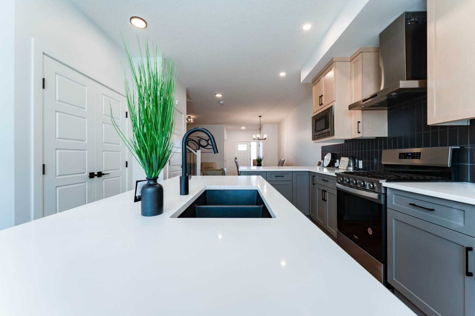 Mikrobølgeovn, ovn, kokeplater og oppvaskmaskin