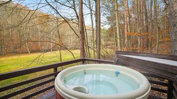 Idromassaggio all'aperto