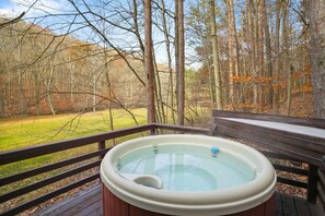 Idromassaggio all'aperto