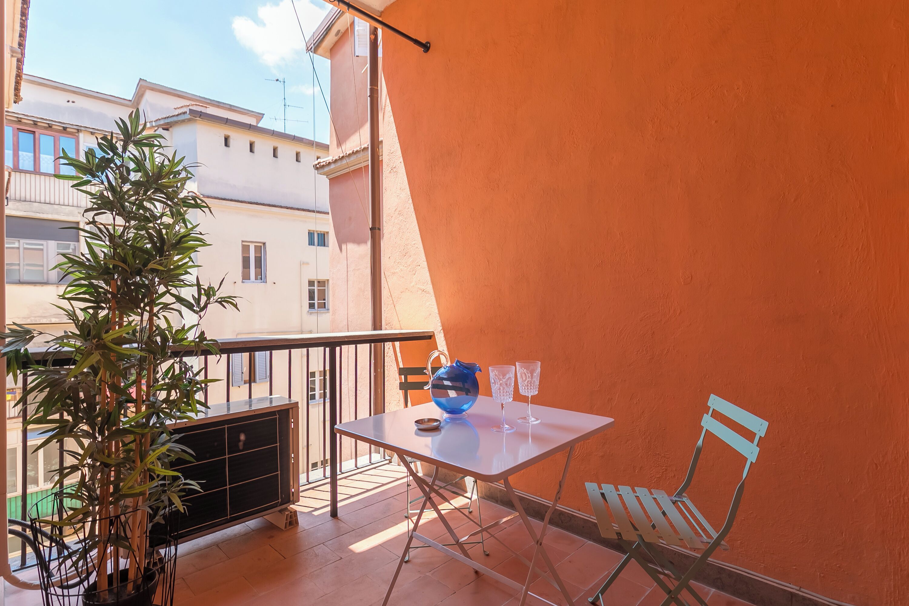 Penthouse, 1 chambre, vue cour intérieure | Terrasse/Patio