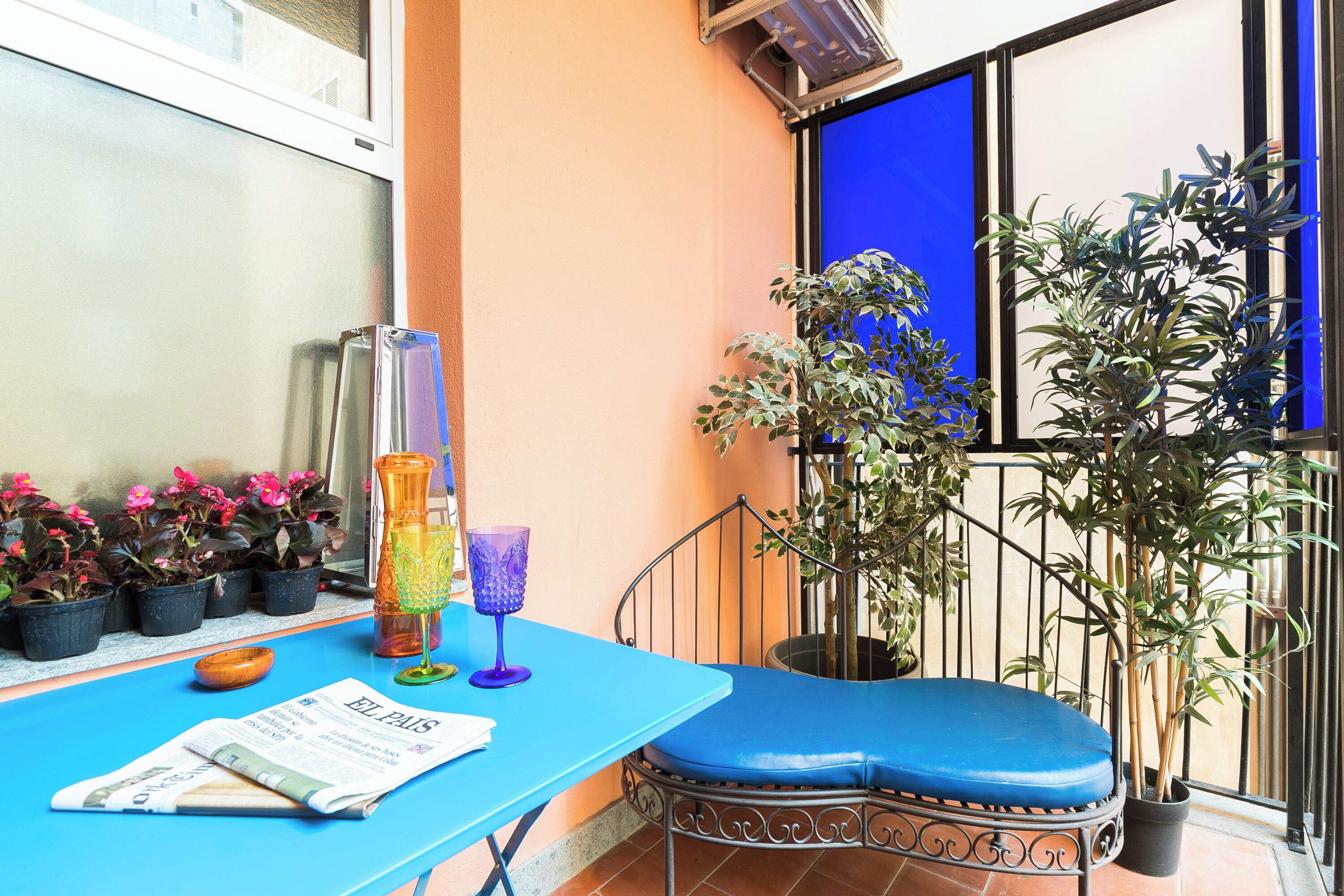 Apartment, 1 Schlafzimmer, Blick auf den Innenhof | Terrasse/Patio